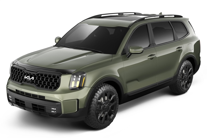 Kia Telluride Hood Deflector - Husky Liners - Aeroskin - Smoke - `20-`24